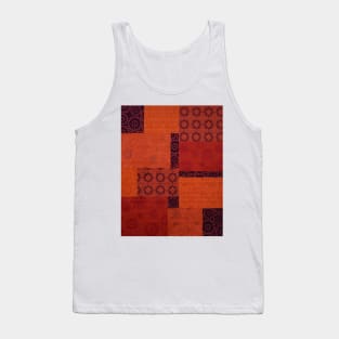 Collage Design Tank Top